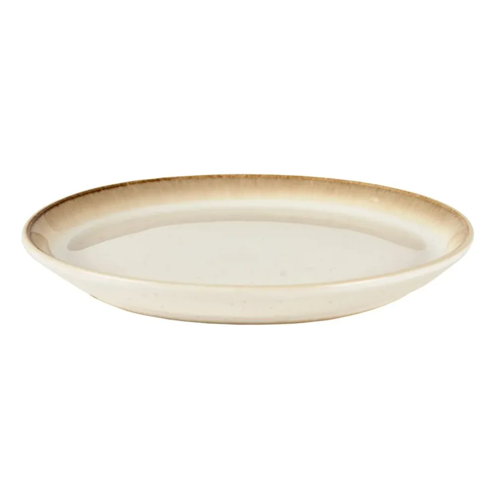 Bitz Efterrättstallrik 17 cm, gräddvit