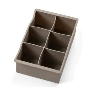 Bitz Isbitsform, för 6 extra stora isbitar, silikon