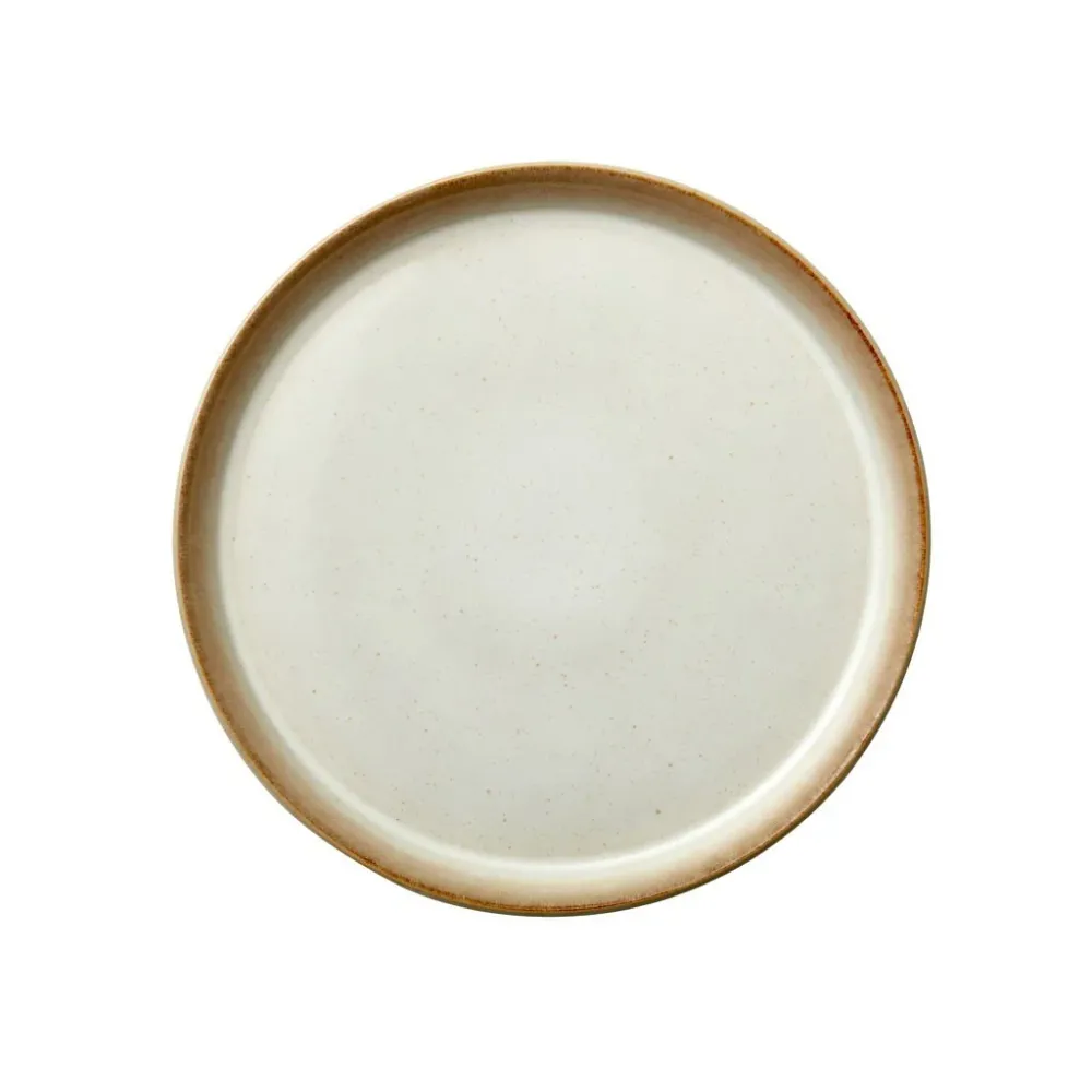 Bitz Middagstallrik 27 cm, krämfärgad
