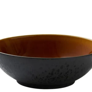Bitz Salladsskål 30 cm, svart/bärnsten