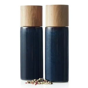 Bitz Salt- och pepparkvarnssats, 16,7 cm, blå