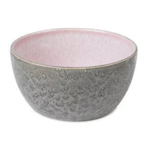 Bitz Serveringsskål 14 cm, grå/rosa