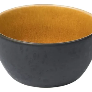Bitz Serveringsskål 12 cm, svart/bärnsten