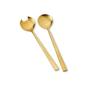 Bitz Set med salladbestick, gyllene