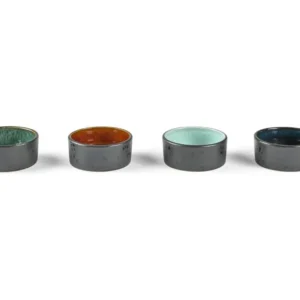 Bitz Tapasskål 7,5 cm, set i 4 delar, svart