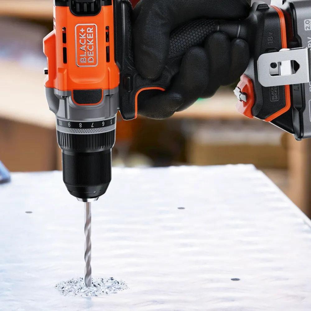 Black+Decker BCD382D1XK-QW 18V 2Ah skruvmejsel