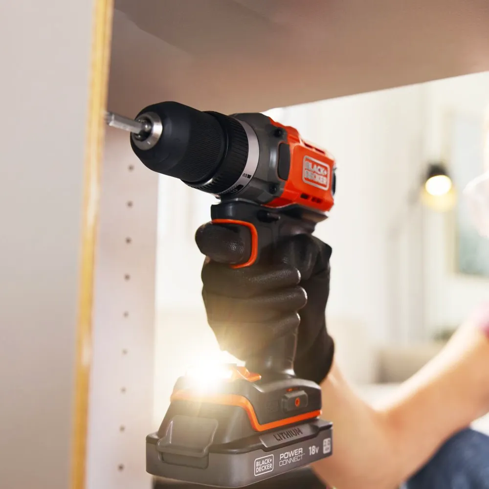Black+Decker BCD382D1XK-QW 18V 2Ah skruvmejsel