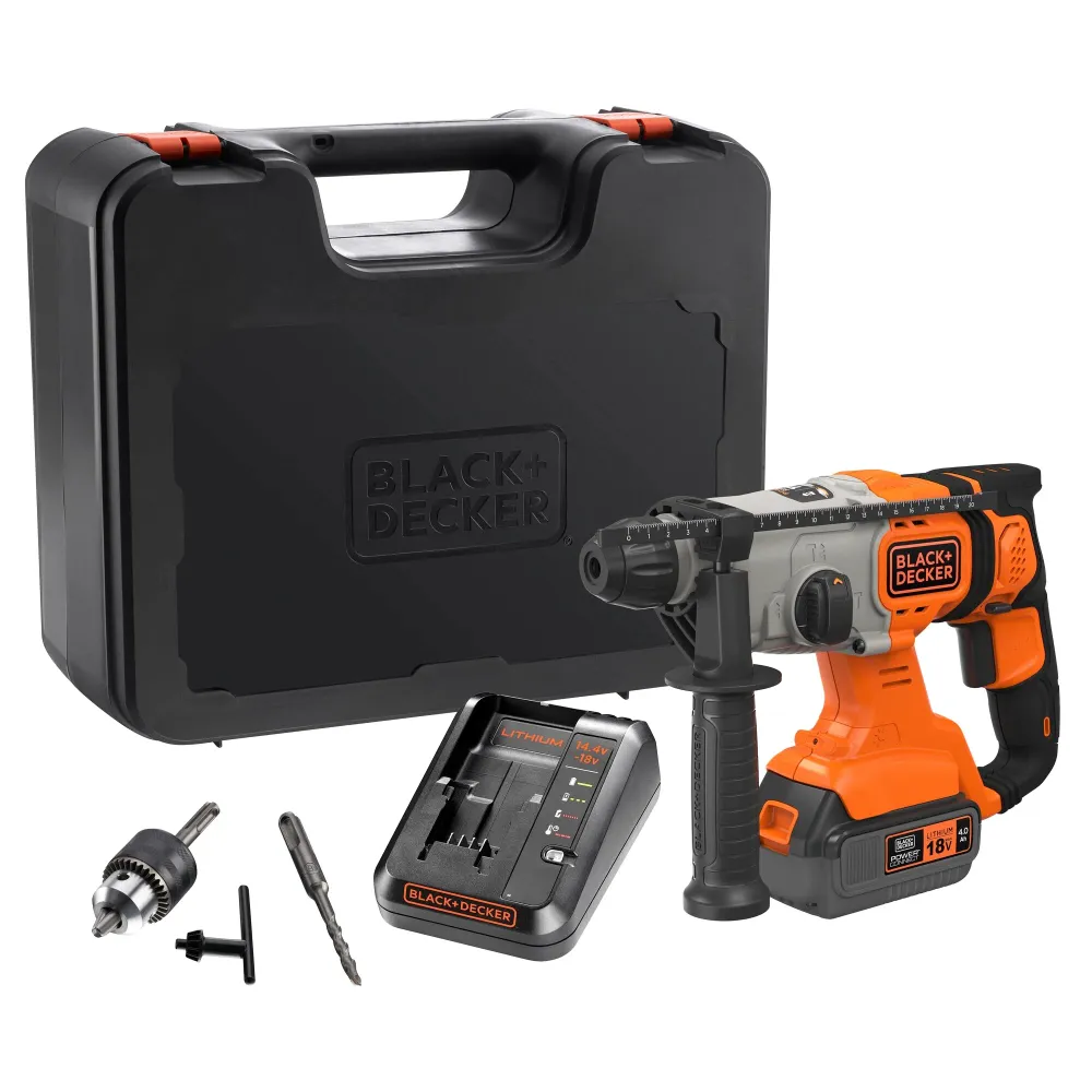 Black+Decker BCD900M1K-QW 18V 4Ah slagborrmaskin