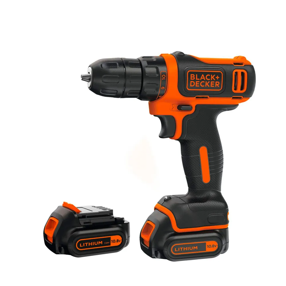 Black+Decker BDCDD12KB-QW 10,8V 1,5Ah sladdlös borrskruvdragare