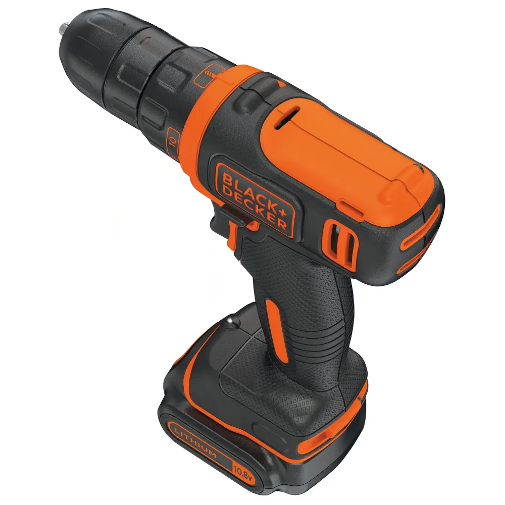 Black+Decker BDCDD12KB-QW 10,8V 1,5Ah sladdlös borrskruvdragare