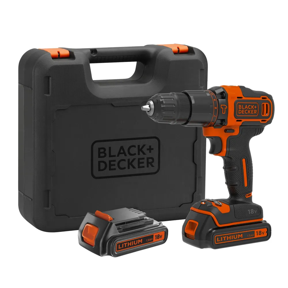 Black+Decker BDCHD18KB-QW 18V 1.5Ah slagborrmaskin