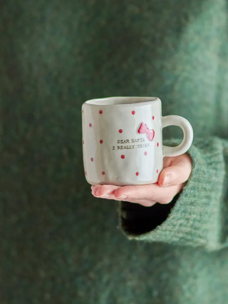 Bloomingville Christy Cup, Natur, Stengods
