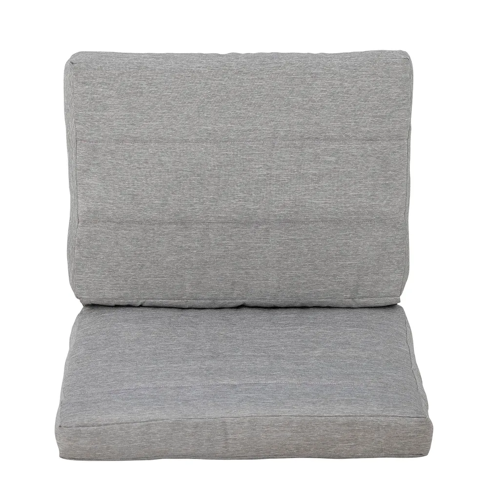 Bloomingville Collin Kuddfodral, Grå, Polyester