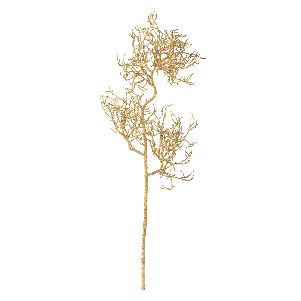 Bloomingville Coral Stem, Guld, Konstgjorda Blommor