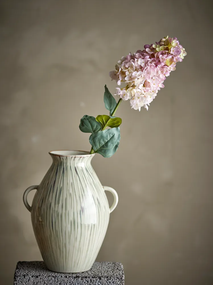 Bloomingville Hydrangea Stjälk, Ros, Konstgjorda Blommor