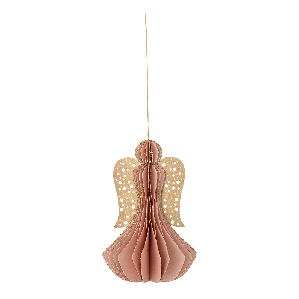 Bloomingville Ingi Ornament, Rosa, FSC® Mix, Papper