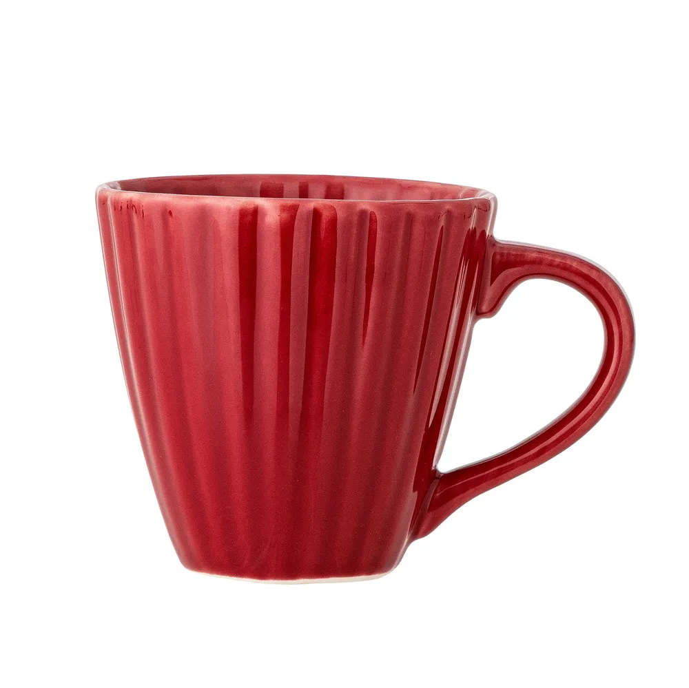 Bloomingville Latina Mugg, Röd, Stengods