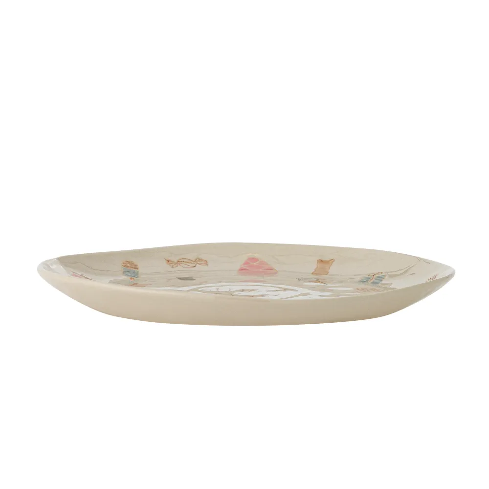 Bloomingville Mini Sweets Plate, Multi, Stengods
