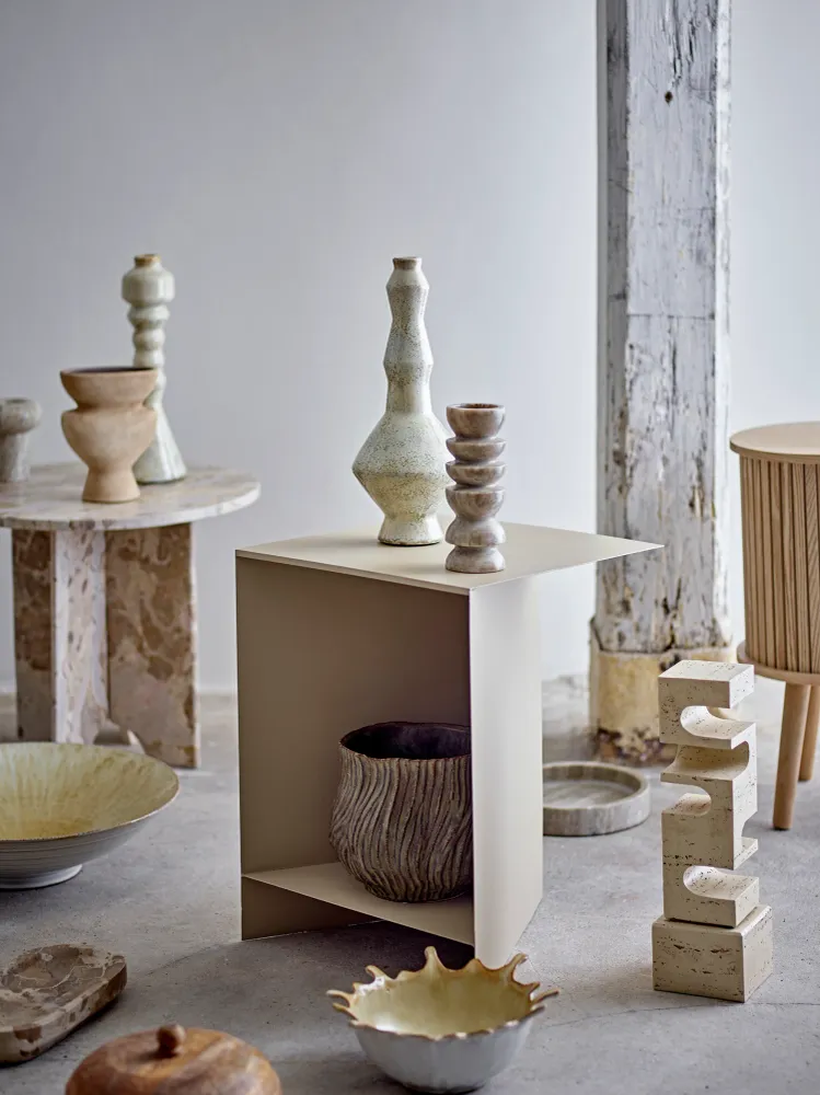 Bloomingville Tasya Votivljus, Natur, Marmor