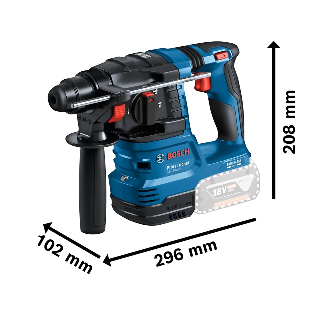 Bosch GBH 18V-22 PRO 18V Borrhammare