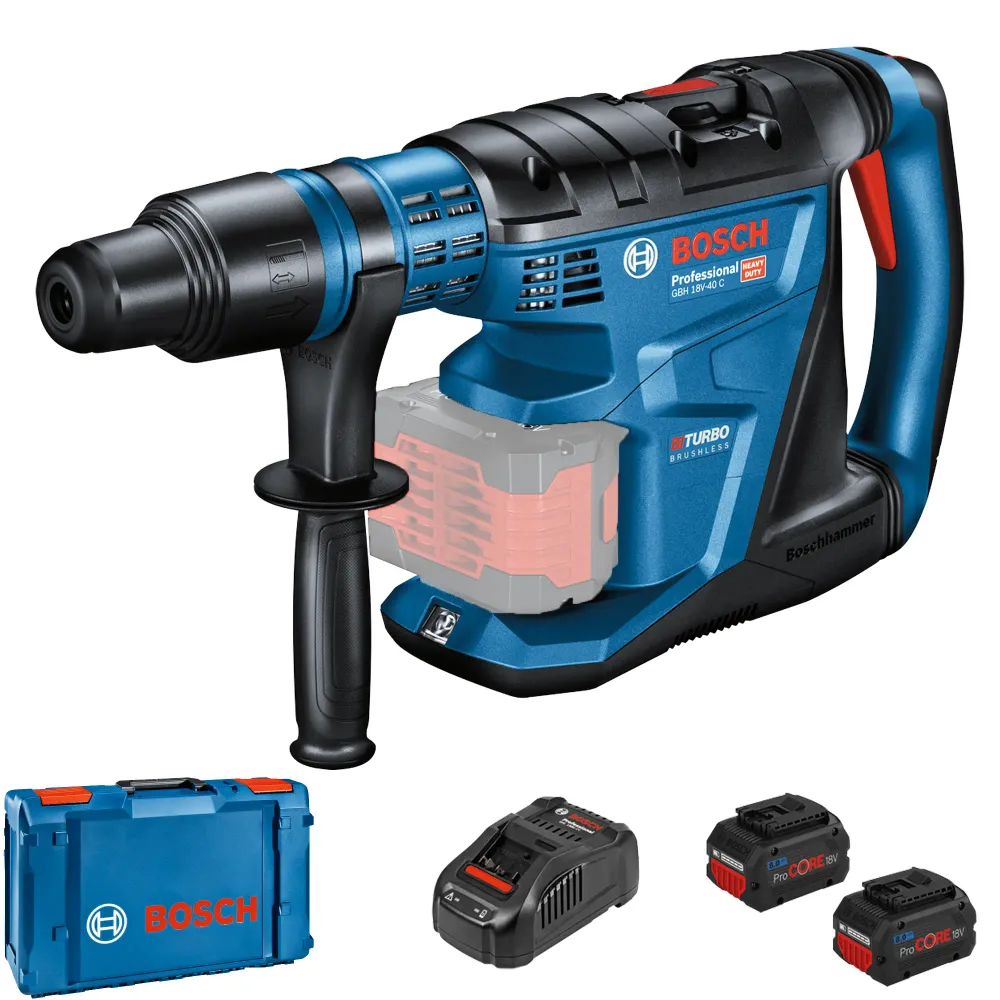 Bosch GBH 18V-40 C PRO 18V 8Ah Borrhammare