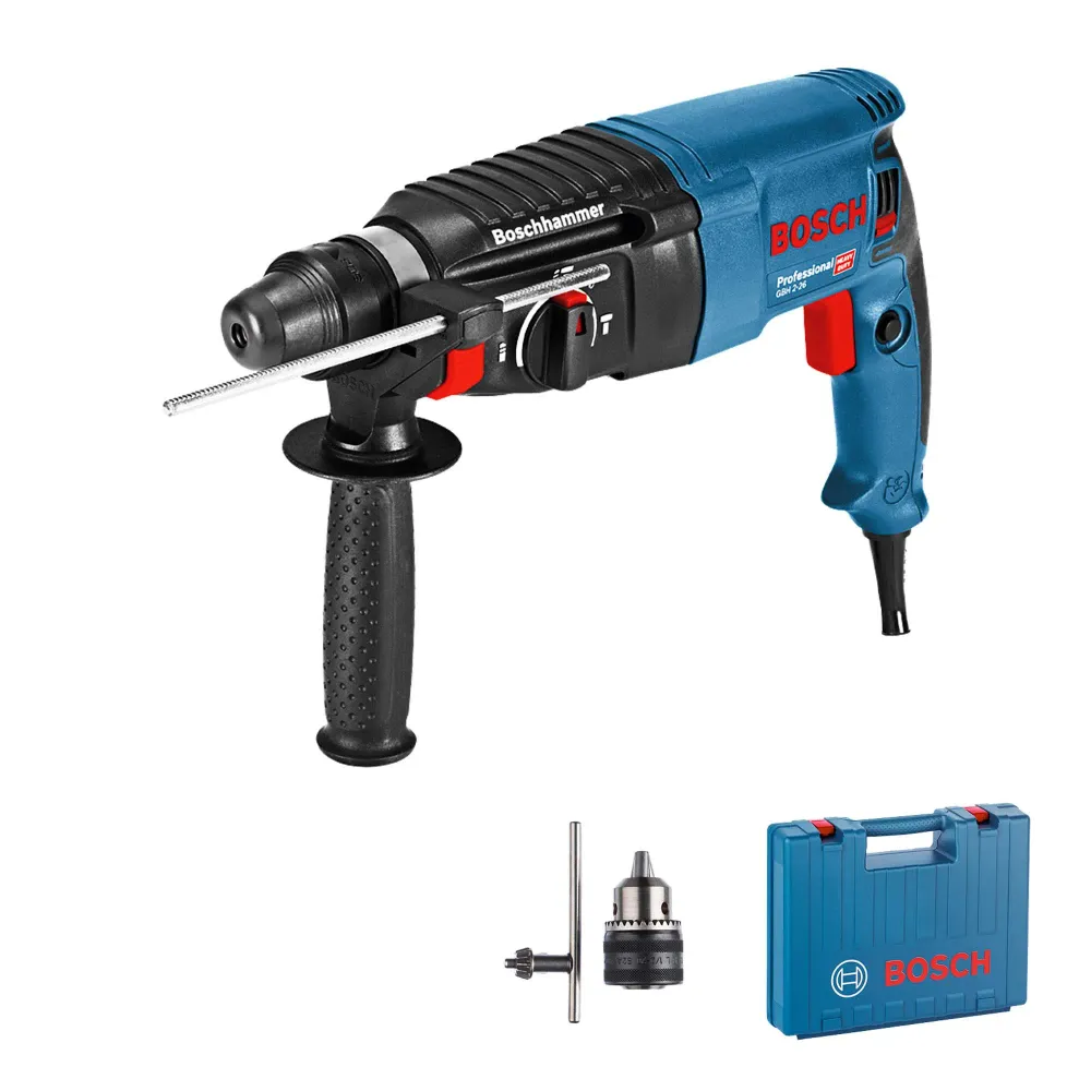 Bosch GBH 2-26 830W Dubbelspindelborrhammare