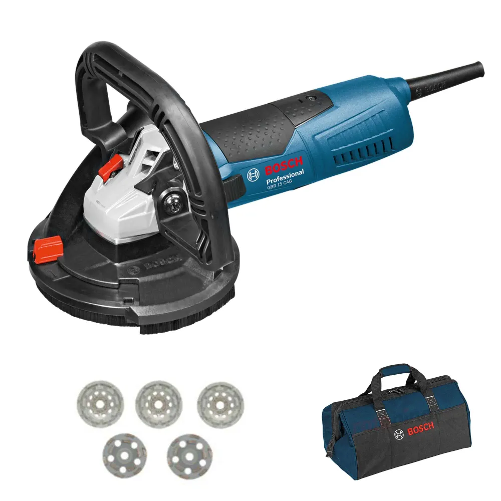 Bosch GBR15 CAG 1500W betongslip + hålsågsset