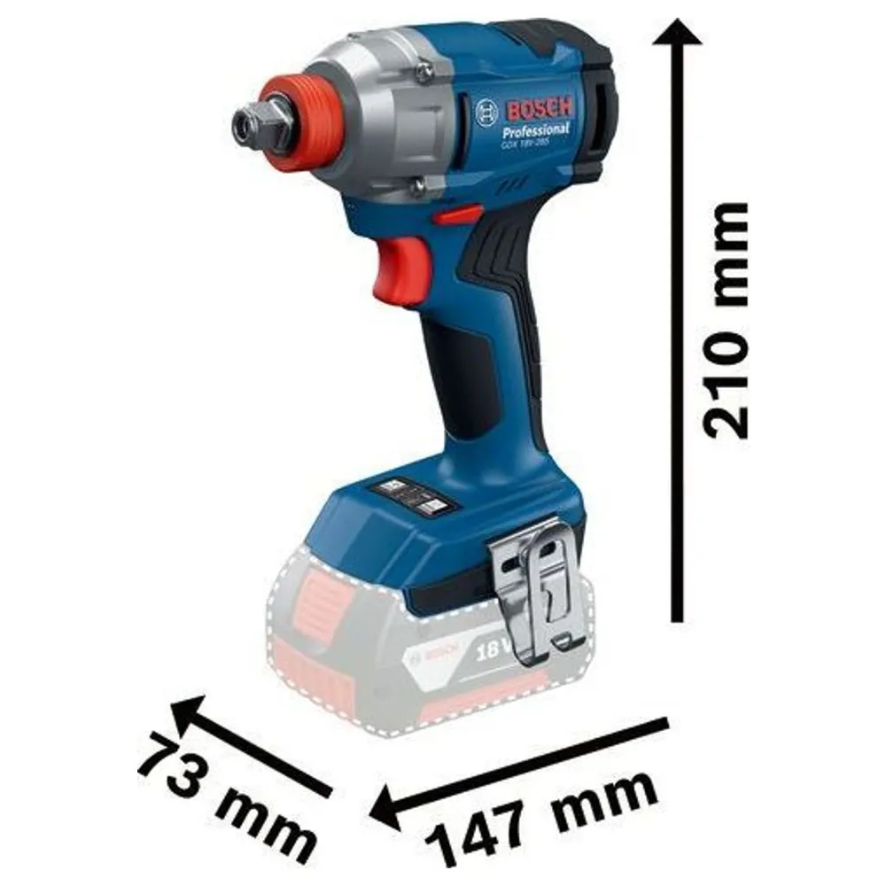 Bosch GDX 18V-285 PRO 18V slagskruvmejsel