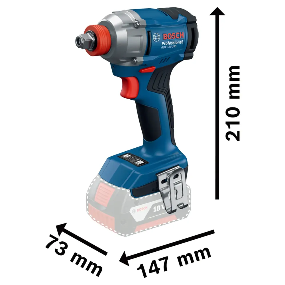 Bosch GDX 18V-285 PRO 18V slagskruvmejsel