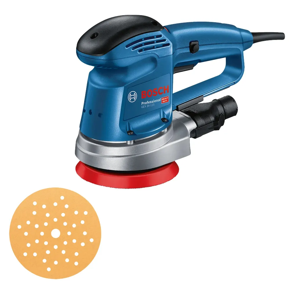 Bosch GEX 34-125 PRO 340W Random Orbital Sander
