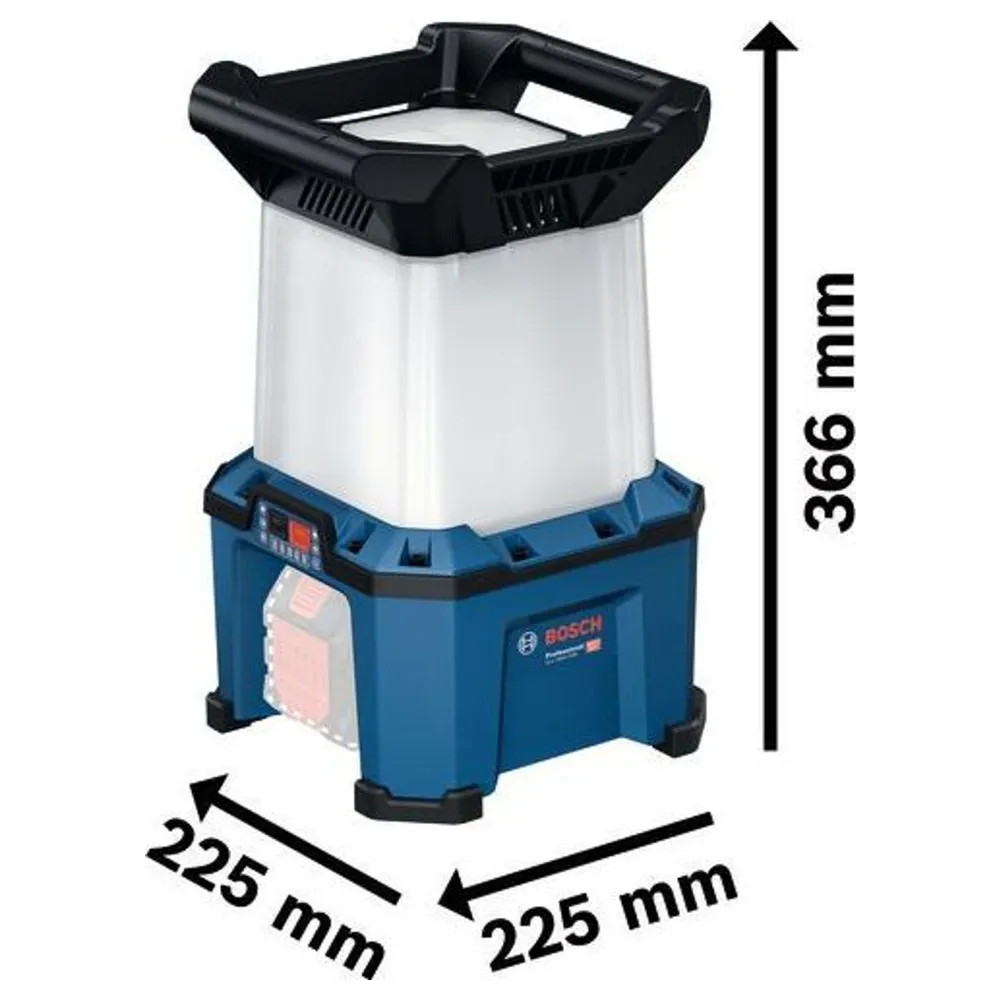 Bosch GLA 18VH-7500 PRO 18V Byggarbetsplatslampa