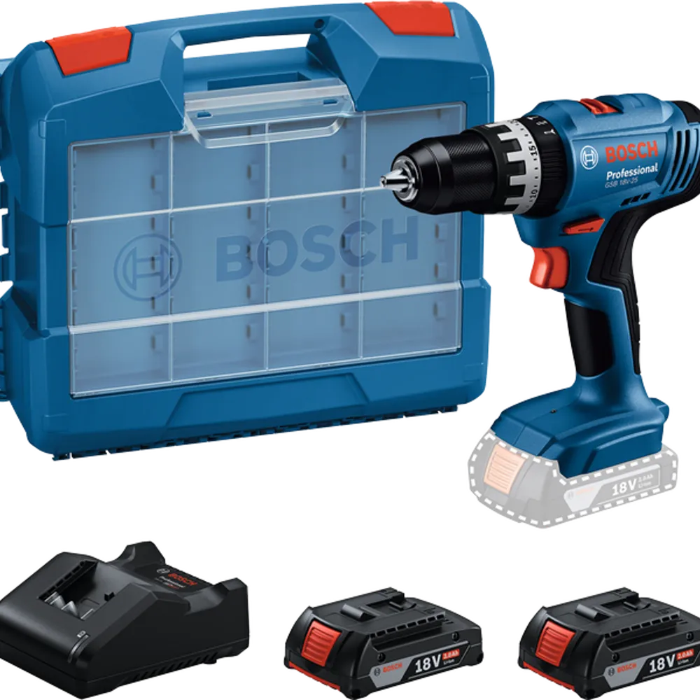 Bosch GSB 18V-25 PRO 18V Batteridriven borrskruvdragare
