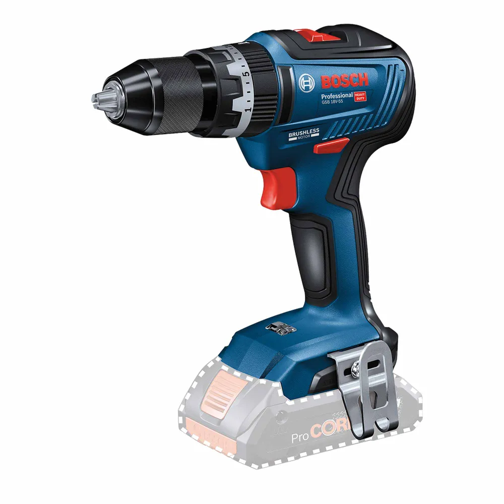 Bosch GSB 18V-55 4Ah ProCORE Batteridriven borrskruvdragare