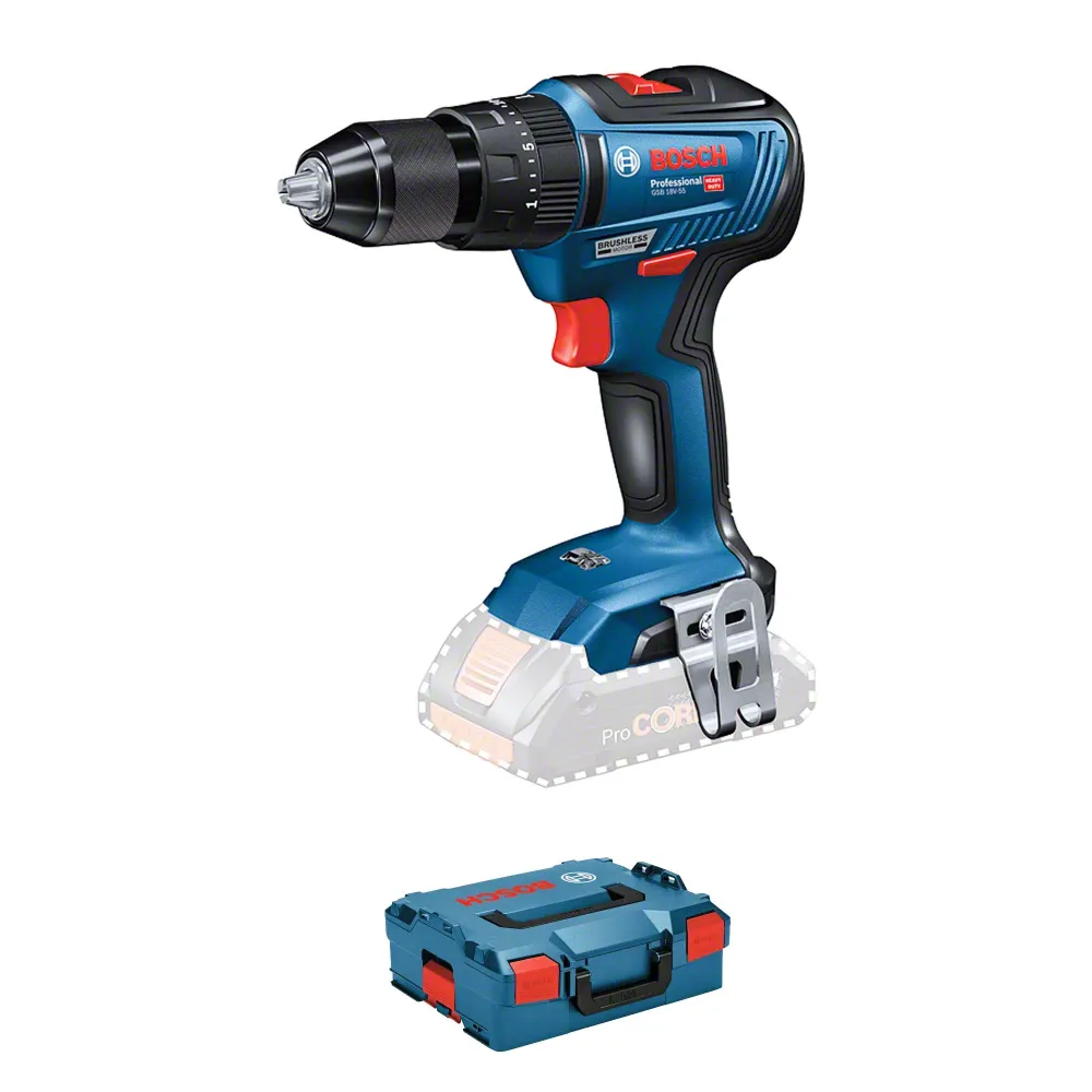 Bosch GSB 18V-55 Batteridriven borrskruvdragare