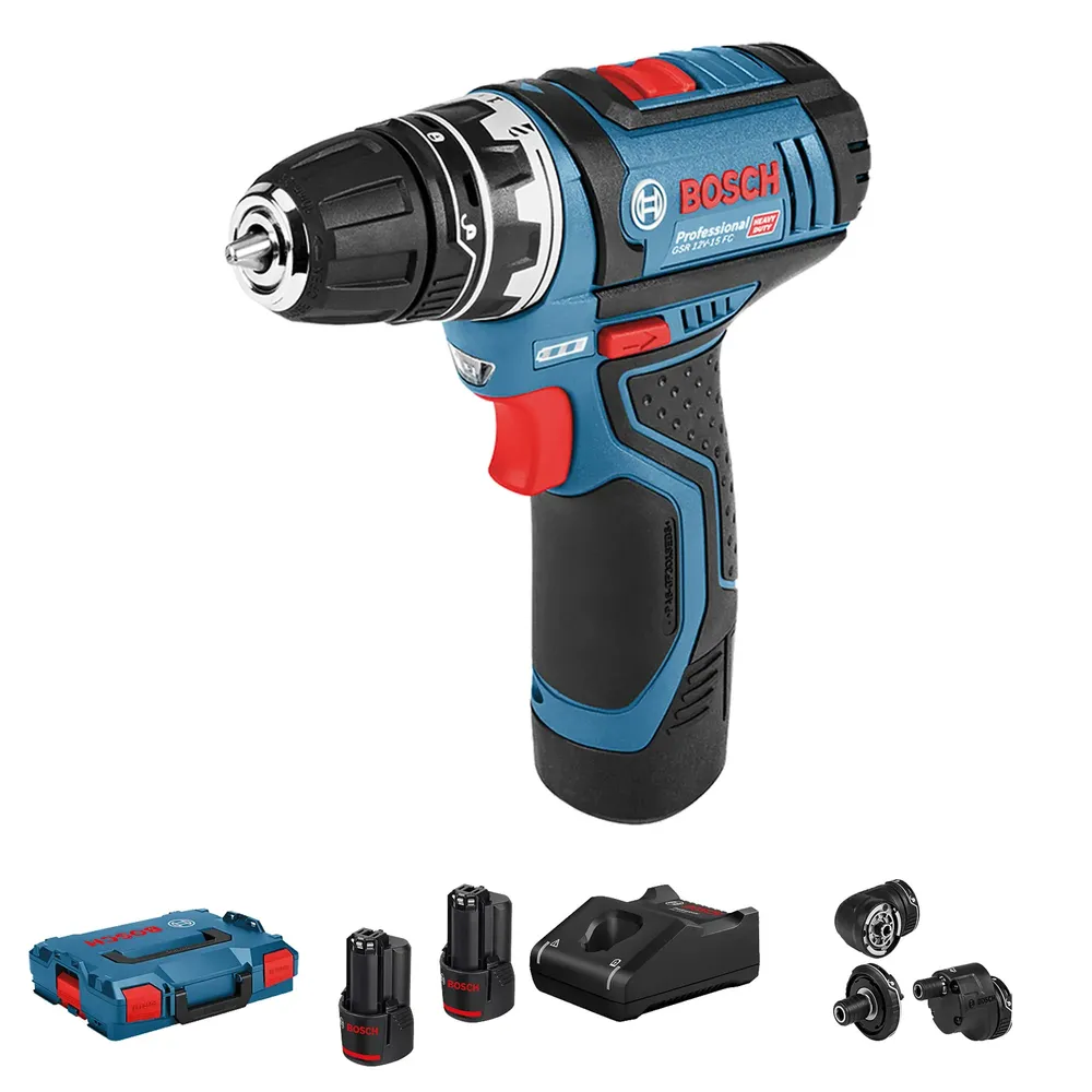 Bosch GSR 12V-15 FC 12V 2Ah Batteridriven borrskruvdragare