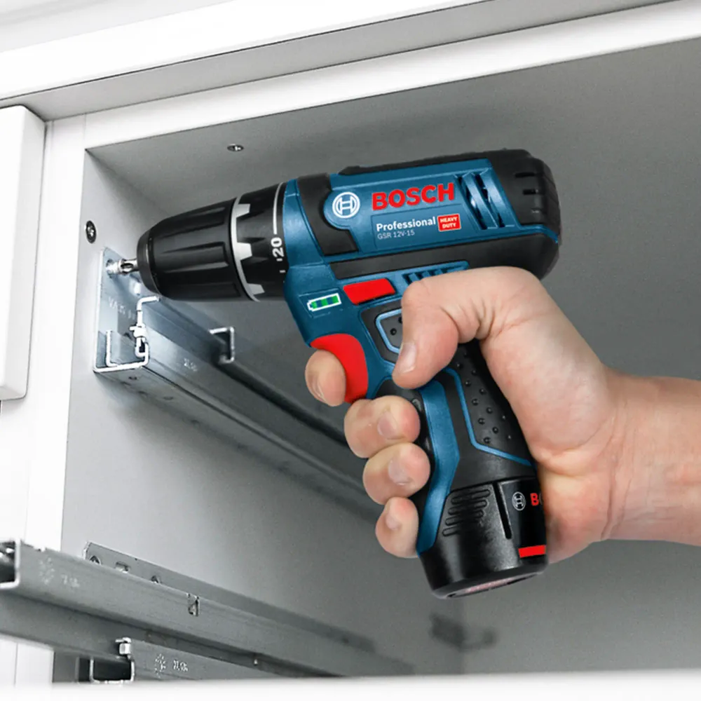 Bosch GSR 12V-15 Batteridriven borrskruvdragare 12V 2Ah