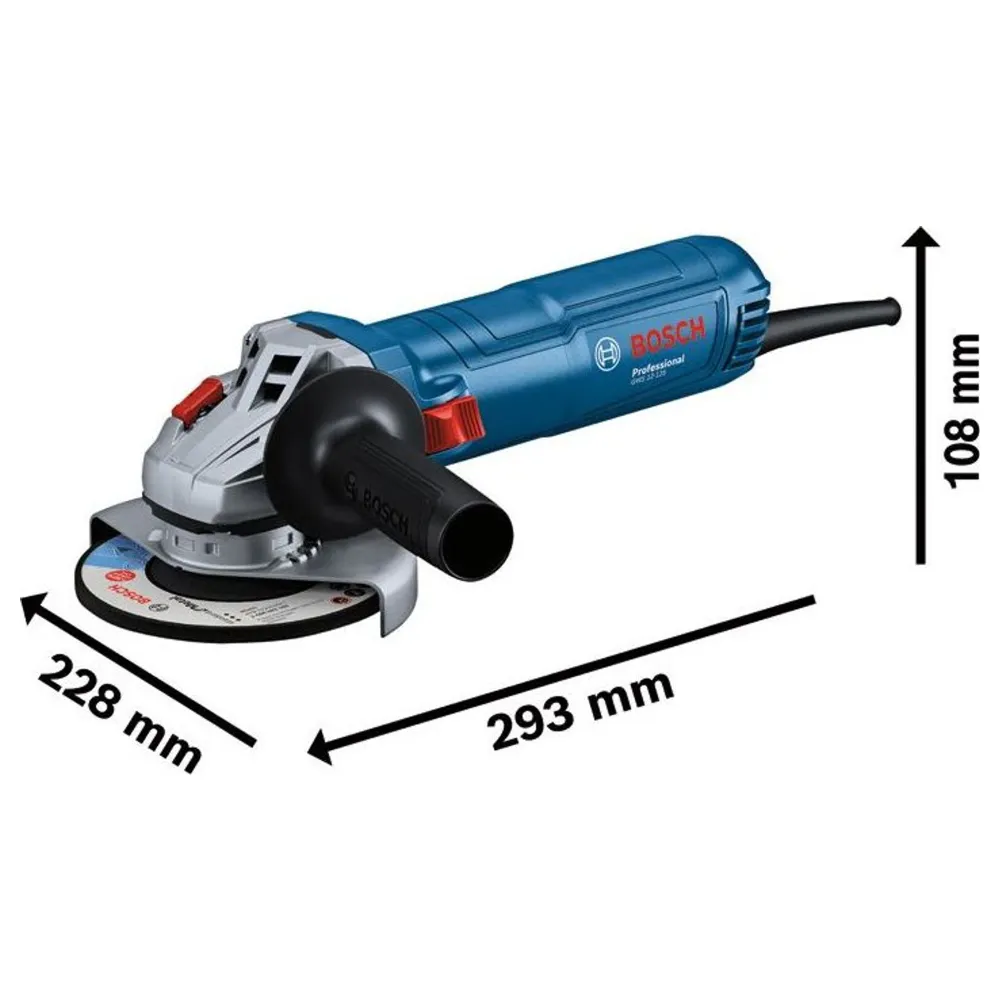 Bosch GWS 12-125 PRO 1200W vinkelslip