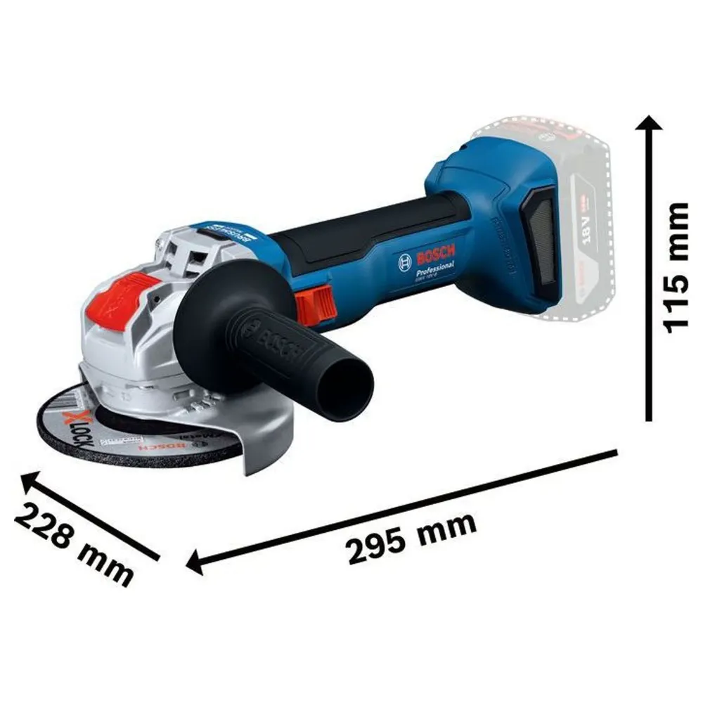 Bosch GWX 18V-8 PRO 18V vinkelslip