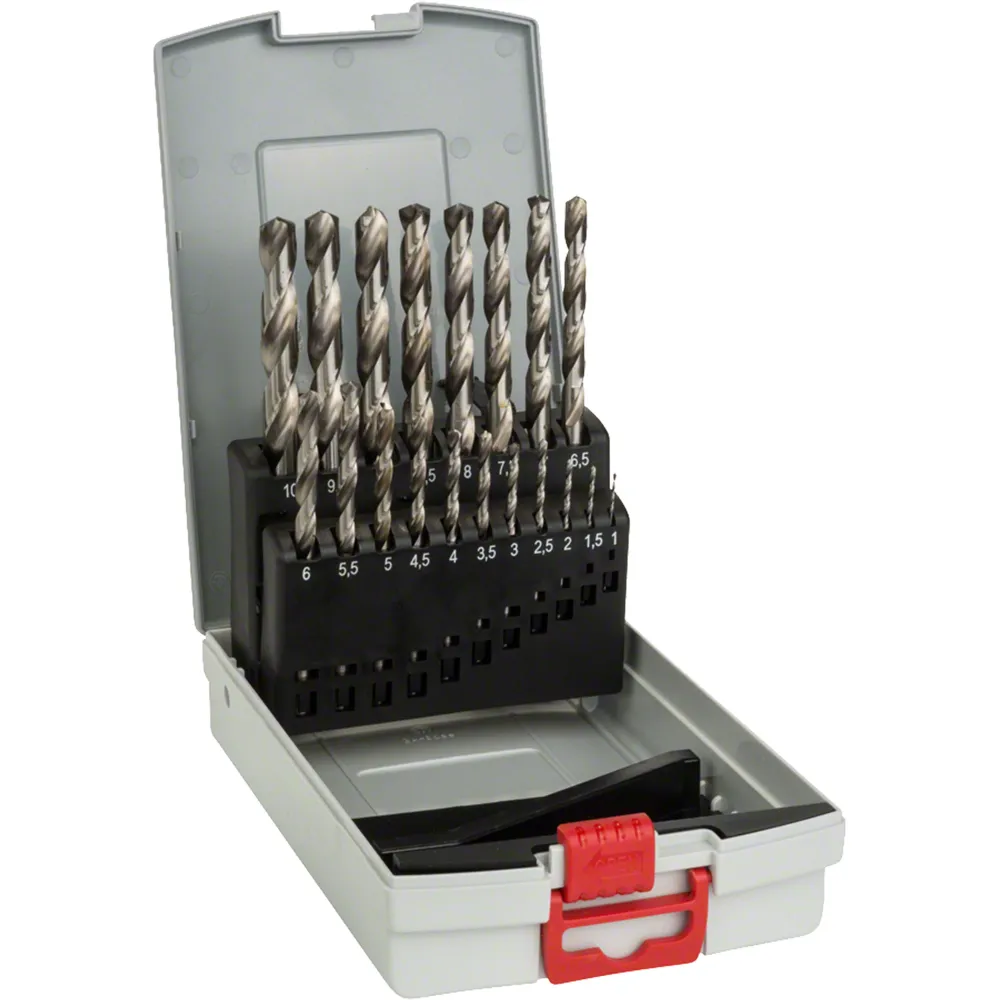 Bosch HSS-G ProBox metallborrsats 1-10 mm 19 delar