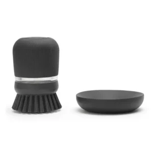 Brabantia Diskborste med diskmedelsdispenser, grå