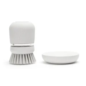 Brabantia Diskborste med diskmedelsdispenser, ljusgrå
