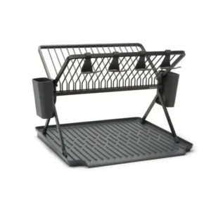 Brabantia Diskställ 51 cm, hopfällbar, grå