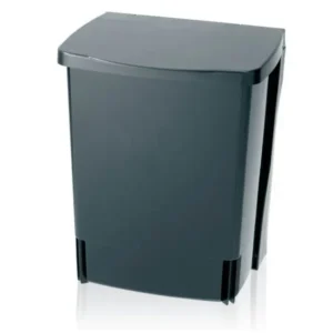 Brabantia Inbyggd soptunna 10 l, svart