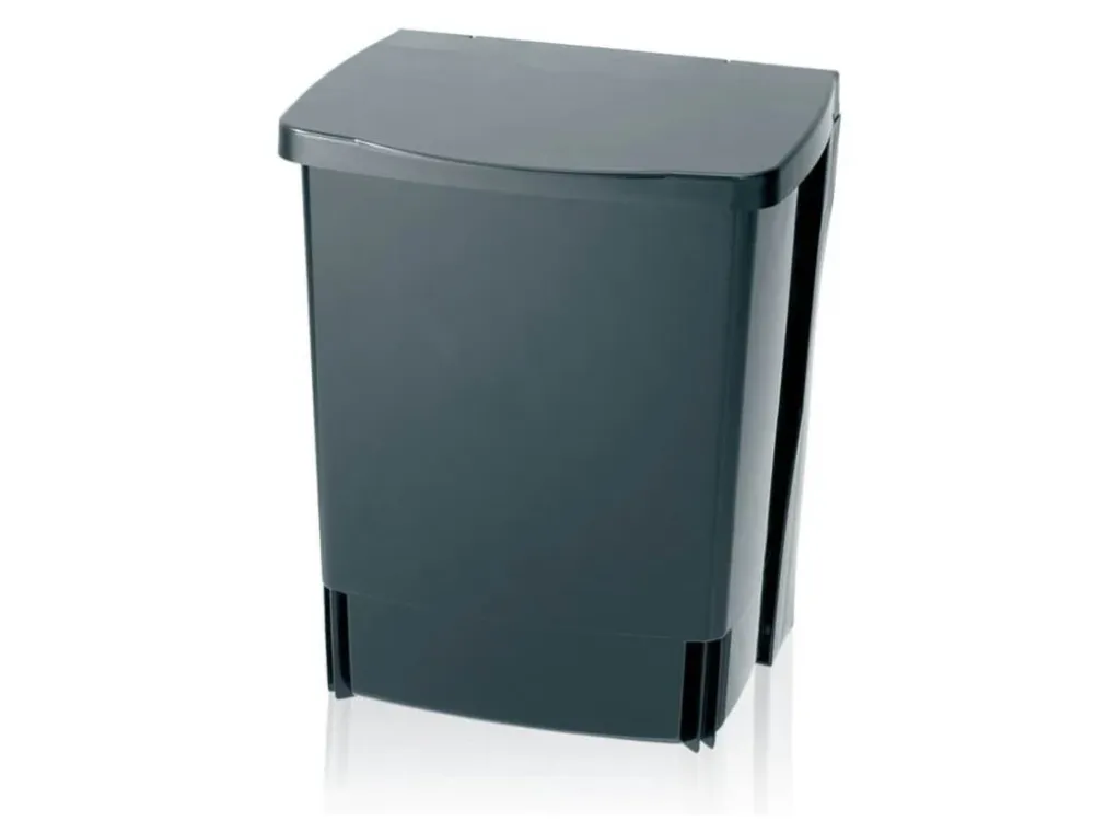 Brabantia Inbyggd soptunna 10 l, svart