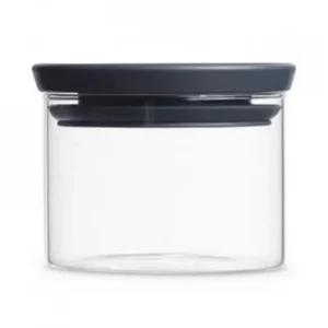 Brabantia Köksförvaringsburk 300 ml, med mörkgrått lock