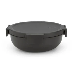 Brabantia Lunchskål MAKE & TAKE 1,3 l, mörkgrå