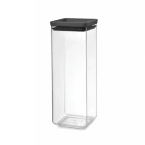 Brabantia Matförvaring TASTY PLUS 2,5 l, mörkgrå, plast