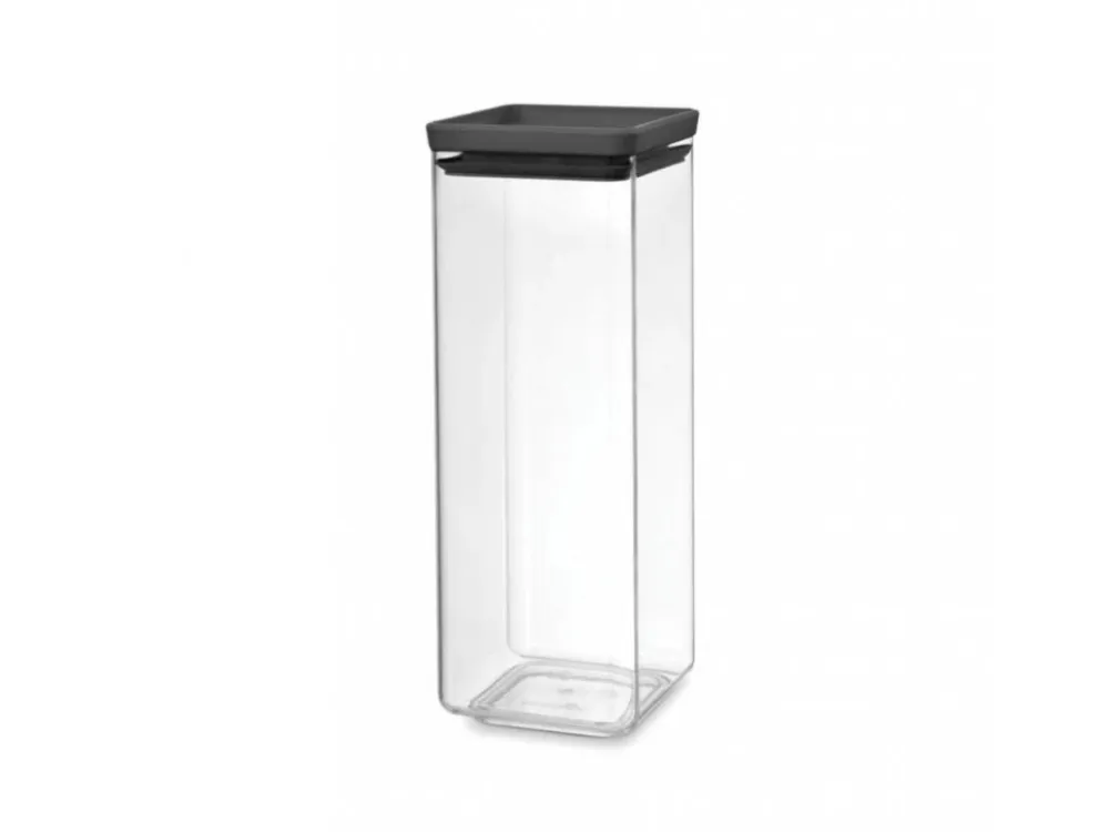 Brabantia Matförvaring TASTY PLUS 2,5 l, mörkgrå, plast