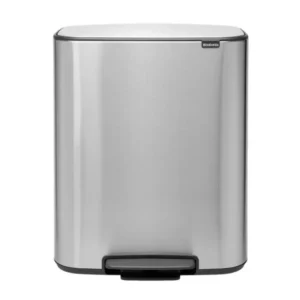 Brabantia Pedalhink BO 60 l, matt stål