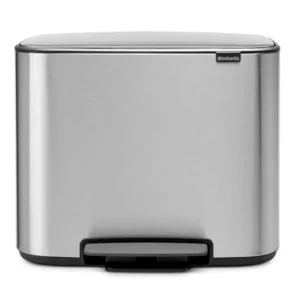 Brabantia Pedalhink BO 3 x 11 l, matt stål